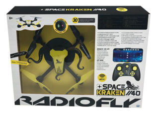 Immagine di Radiofly Drone Rc Richiudibile, 2,4 Ghz Multifunzione Videocamera 720 Mp