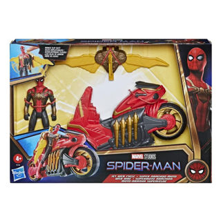 Immagine di Spider-man Personaggio Con Veicolo Moto