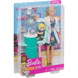 Immagine di Barbie Carriere Dentista Playset Con Due Bambole