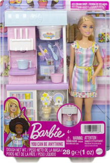 Immagine di Barbie-playset Gelateria Con Bambola Bionda