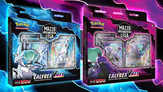 Immagine di Pokemon - Lotta Di Lega Calyrex Cavaliere Glaciale E Spettrale V Max