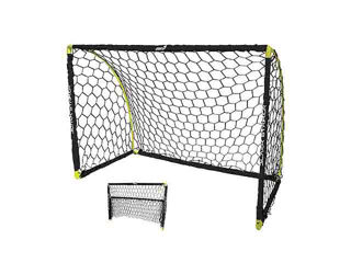 Immagine di Gioco "porta Da Calcio Pieghevole" Con Palla E Pompa Per Gonfiaggio 90x59x61