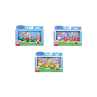 Immagine di Peppa Pig Set 4 Personaggi Famiglia In 3 Assortimenti