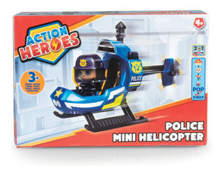 Immagine di Action Heroes Police Mini Helicopter