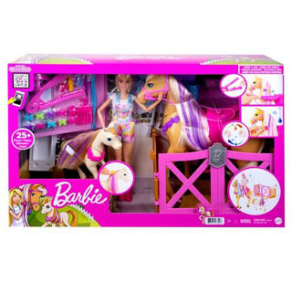Immagine di Il Ranch Di Barbie Playset Con Bambola