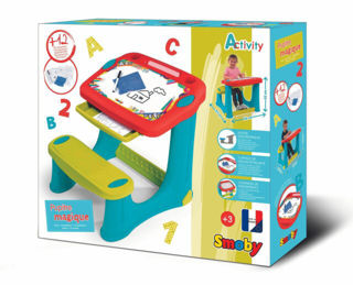 Immagine di Banco Scuola Con 12 Accessori