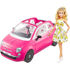 Immagine di Barbie Fiat 500 Rosa