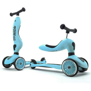 Immagine di Highwaykick1-scoot And Ride Monopattino Trasformabile Azzurro