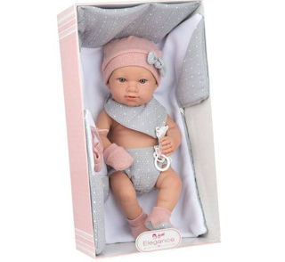 Immagine di Arias - Bebè Sara Cm.42 Con Fasciatoio E Guantini 65288