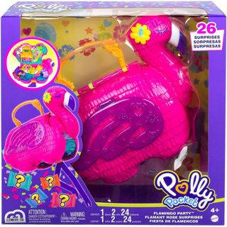 Immagine di Playset Fenicottero Mega Party Polly Pocket