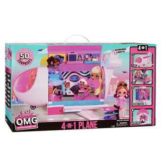 Immagine di Lol Surprise Omg Aeroplano 4 In 1 Con 50 Accessori