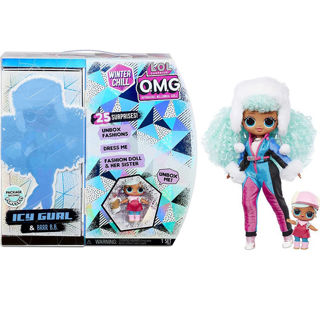 Immagine di Lol Surprise Omg Icy Gurl Con 25 Sorprese 29 Cm Winter Chill
