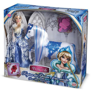 Immagine di Princess Regina Dei Ghiacci Con Cavallo