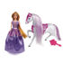 Immagine di Princess Rapunzel 30cm Con Cavallo