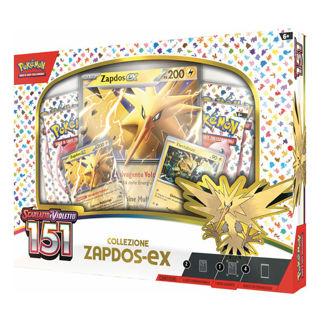Immagine di Carte Pokemon Scarlatto E Violetto 151 Collezione Zapdos-ex