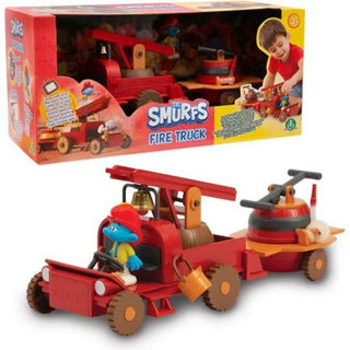 Immagine di I Puffi Set Il Camion Dei Pompieri