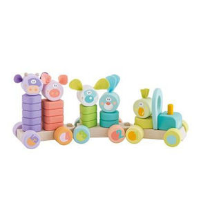 Immagine di Impilabile Trenino Forme & Numeri (24 Pz)