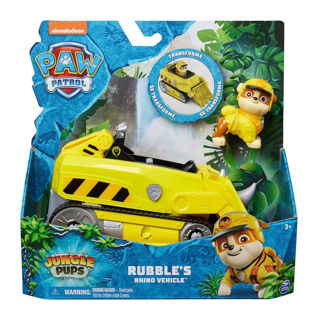 Immagine di Paw Patrol Jungle Pups Rhino Vehicle Di Rubble