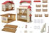 Immagine di Sylvanian Families Casa A Un Piano Con Tetto Rosso E Luci