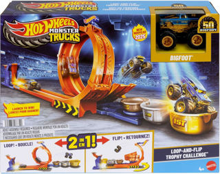Immagine di Hot Wheels Monster Trucks Sfida Trofeo Gira E Capovolgi