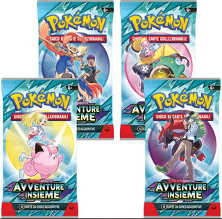 Immagine di Pokemon Sv9 Scarlatto E Violetto Avventure Insieme Busta 10 Carte
