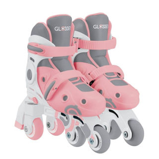 Immagine di Pattini In Linea Trasformabili 2 In 1 Regolabili Tg 29 32 Pastel Pink