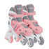 Immagine di Pattini In Linea Trasformabili 2 In 1 Regolabili Tg 29 32 Pastel Pink