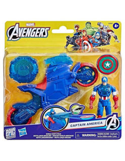 Immagine di Marvel Avengers Captain America Moto Lancia Scudo