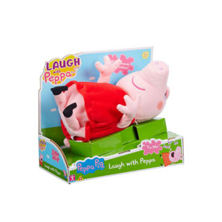 Immagine di Peppa Pig Peluche Interattivo "laugh With Peppa", 24 Cm Con Suoni E Movimento – Ride, Parla E Si Muove!