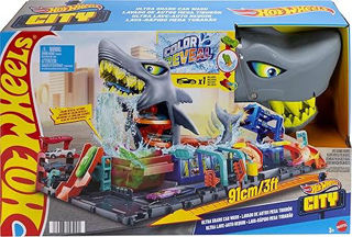 Immagine di Hot Wheels City Autolavaggio Mega Squalo