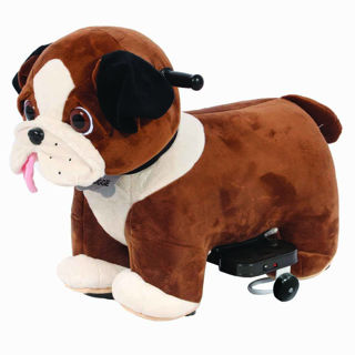 Immagine di Gio' Baby - Cane Cavalcabile In Peluche Batteria 6v