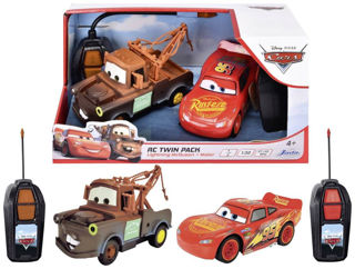 Immagine di Cars Saetta Mcqueen + Cricchetto Radiocomandati Scala 1:32