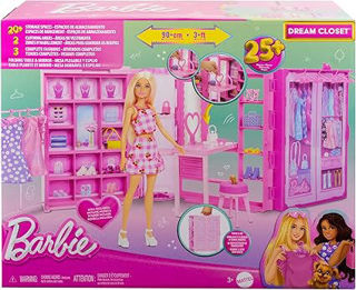 Immagine di Armadio Dei Sogni Di Barbie Con Bambola Alla Moda