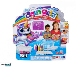 Immagine di Zoinks Aqua Gelz Deluxe Set - 9 Tubetti + 6 Stampini + Ciotola