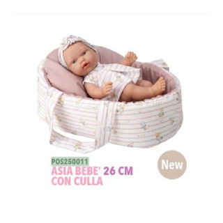 Immagine di Arias - Asia Bebè Cm.26 Con Culla