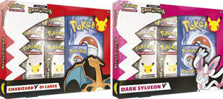 Immagine di Pokemon Collezione Gran Festa Charizard V Di Lance E Da Sylveon