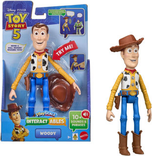 Immagine di Disney Pixar Toy Story 5 Playscale Interact Ables Woody